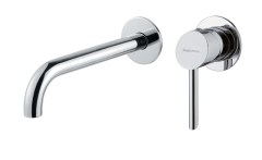 Bugnatese Smart 2165SC -fal alatti mosdócsaptelep 22 cm kifolyóval klikk-klakk leeresztővel