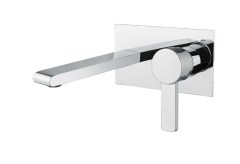 Bugnatese Stone 9343SC - fal alatti mosdócsaptelep 15,5 cm kifolyóval klikk-klakk leeresztővel