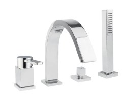 Bugnatese Stone 9355 - peremre szerelhető 4 üléses kádcsaptelep