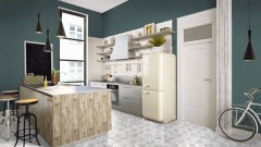 Terratinta Hexa Konyhai burkolólap 