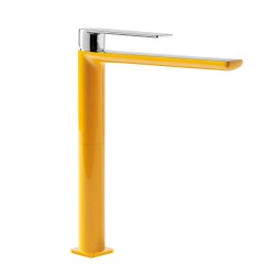 Tres Loft Colors egykaros, magasított (328 mm ) mosdó csaptelep amber-chrome 20020305AM