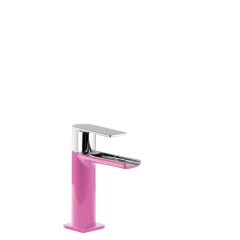 Tres Loft Colors egykaros mosdó csaptelep, cascade kifolyóval fuchsia-chrome 20011001FU