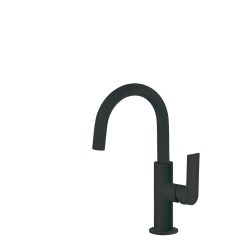 Tres Loft Colors egykaros mosdó csaptelep matt fekete 20020504NM