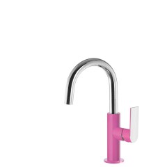 Tres Loft Colors egykaros mosdó csaptelep fuchsia-chrome 20020504FU