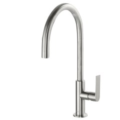 Tres Loft Colors egykaros, magasított (418 mm ) mosdó csaptelep steel 20020506AC