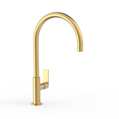 Tres Loft Colors egykaros, magasított (418 mm ) mosdó csaptelep matt arany 20020506OM