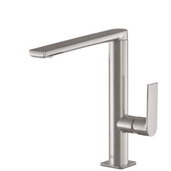 Tres Loft Colors egykaros, magasított mosdó csaptelep steel 20020502AC