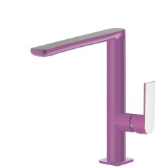 Tres Loft Colors egykaros, magasított mosdó csaptelep purple-chrome 20020502VI