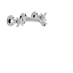 Tres Clasic fali kétkaros mosdó csaptelep króm 24215102