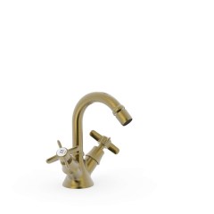 Tres Clasic kétkaros bidé csaptelep matt bronz 24212201LM