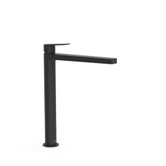 Tres Project-Tres egykaros, magasított (333 mm) mosdó csaptelep matt fekete 21180301NM