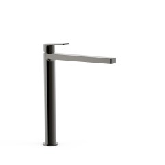 Tres Project-Tres egykaros, magasított (333 mm) mosdó csaptelep metallic black 21180301KM