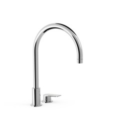 Tres Project-Tres peremre szerelhető, kétüléses mosdó csaptelep króm 21110501