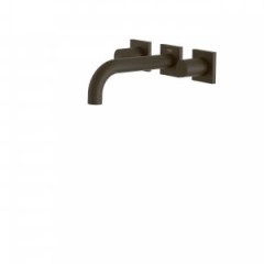 Tres Project-Tres fali, kétkaros mosdó csaptelep black bronz 21115101KMB