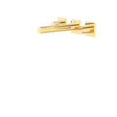 Tres Project-Tres fali, kétkaros mosdó csaptelep arany 21175101OR