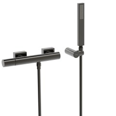 Tres Project-Tres egykaros zuhany csaptelep metallic black 21116701KM