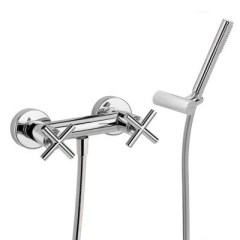 Tres Max-Tres kétkaros zuhany csaptelep, kézizuhannyal króm 163868