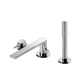 Tres Max-Tres peremre szerelhető, egykaros kád csaptelep, kézizuhannyal, króm 06216103