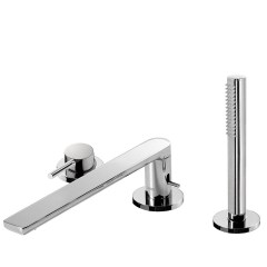 Tres Max-Tres peremre szerelhető, egykaros kád csaptelep, kézizuhannyal, króm 06216102