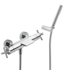 Tres Max-Tres termosztátos kád csaptelep kézizuhannyal króm 06317209