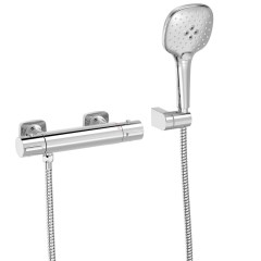 Tres Canigó-Tres Plus  termosztátos zuhany csaptelep kézizuhannyal króm 21816409