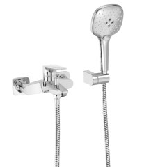 Tres Canigó-Tres Plus  fali egykaros kád csaptelep kézizuhannyal, króm 21817001