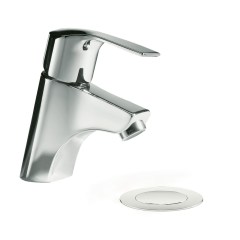 Tres K-Tres  egykaros mosdó csaptelep automata lefolyóval, króm  169103DA