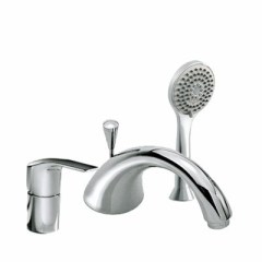 Tres K-Tres  peremre ültetett, egykaros kád csaptelep kézizuhannyal, króm  169145