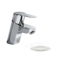 BM-Tres egykaros mosdó csaptelep automata lefolyóval, króm 139102DA