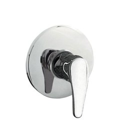 Eco-Tres falba épített, egykaros zuhany csaptelep, króm 0701770212