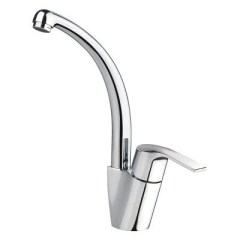 Konyhai egykaros, egylyukú mosogató csaptelep króm 06944001