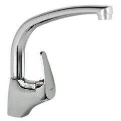 Konyhai egykaros, egylyukú mosogató csaptelep króm 17044002