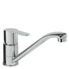 Konyhai egykaros, egylyukú mosogató csaptelep króm 117333