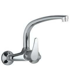 Konyhai egykaros, fali mosogató csaptelep króm 17033202