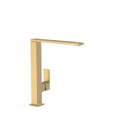 Tres Cuadro Exclusive magasított egykaros mosdó csaptelep, matt arany  00648501OM