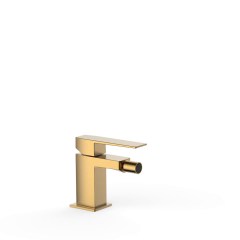 Tres Slim Exclusive egykaros bidé csaptelep leresztő nélkül,  matt arany 20212001OM