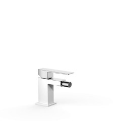 Tres Slim Exclusive egykaros bidé csaptelep leresztő nélkül, fehér-króm  20212001BL