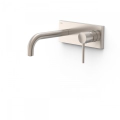 Tres Study Exclusive falba süllyesztett, egykaros mosdó csaptelep, 180 mm-es kifolyó, steel 26230011AC