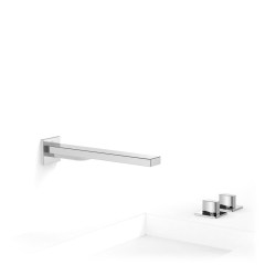 Tres Slim Exclusive kettős vezérlésű  kádcsaptelep, 239 mm-es kiömlővel, leeresztővel, króm  20223901