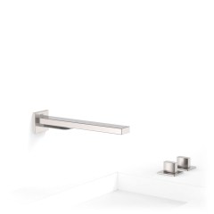 Tres Slim Exclusive kettős vezérlésű  kádcsaptelep, 239 mm-es kiömlővel, leeresztővel, steel  20223901AC