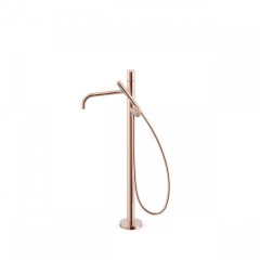 Tres Study Exclusive szabadon álló kádtöltő csaptelep, kézizuhannyal, rose gold 26247002OP