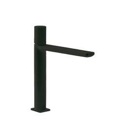 Tres Loft Colors egykaros, magasított mosdó csaptelep matt fekete 20020304NM