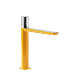 Tres Loft Colors egykaros, magasított mosdó csaptelep amber-chrome 20020304AM