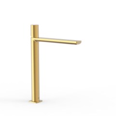 Tres Loft Colors egykaros, magasított (355 mm ) mosdó csaptelep matt arany 20020306OM