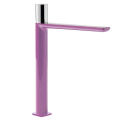 Tres Loft Colors egykaros, magasított (355 mm ) mosdó csaptelep purple-chrome 20020306VI