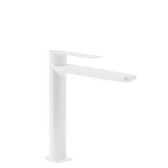 Tres Loft Colors egykaros, magasíott mosdó csaptelep matt fehér 20020303BM