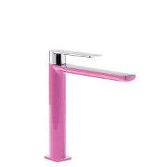 Tres Loft Colors egykaros, magasított mosdó csaptelep fuchsia-chrome 20020303FU