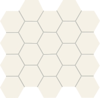 Tubadzin mozaik Tubadzin All in White White mozaik