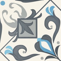 Tubadzin Patch White dekorcsempe 22,3 x 22,3