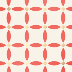 Tubadzin Patch White dekorcsempe 22,3 x 22,3